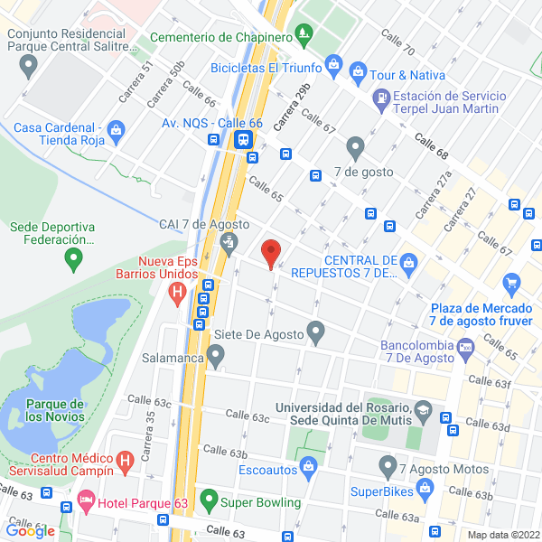 Map of Superkey Punto Electrónica S.A.S.