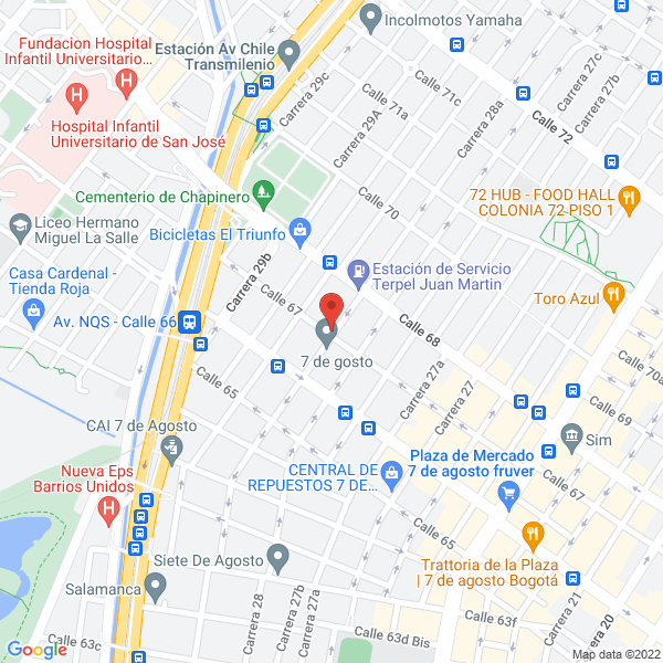 Map of Cerrajería Casautos