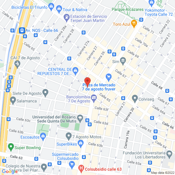 Map of Chemas Repuestos