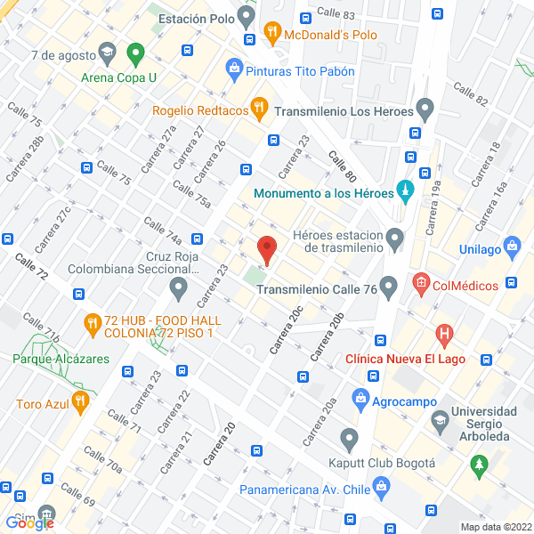 Map of Feprek Laboratorio S.A.S
