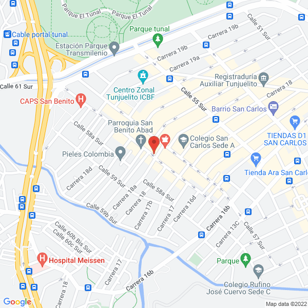 Map of Quimigen S.A.S.