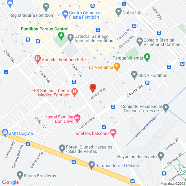 Map of Metalredes Y Cía Ltda