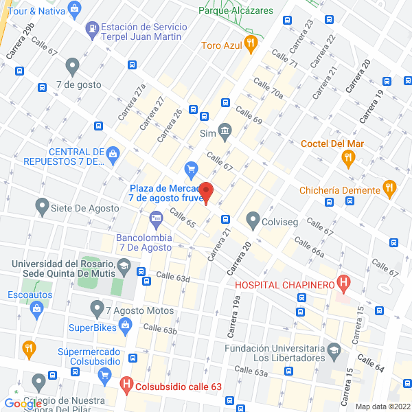 Map of Polietilenos Y Polipropilenos J.C. S.A.S.