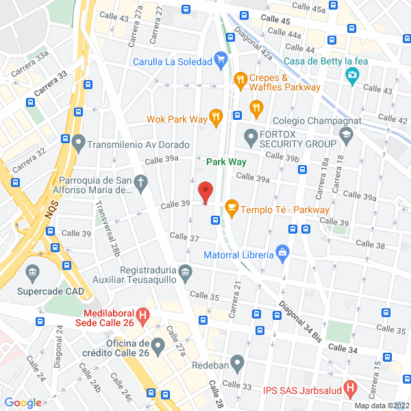 Map of Bellum S.A