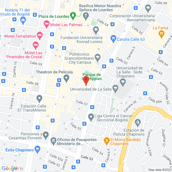 Map of La Mascota Que Rie
