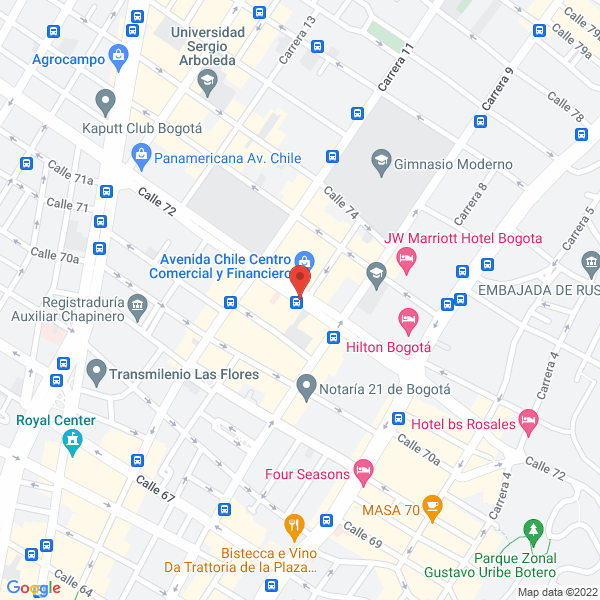 Map of Empresa De Seguros Rafael Alberto Gómez