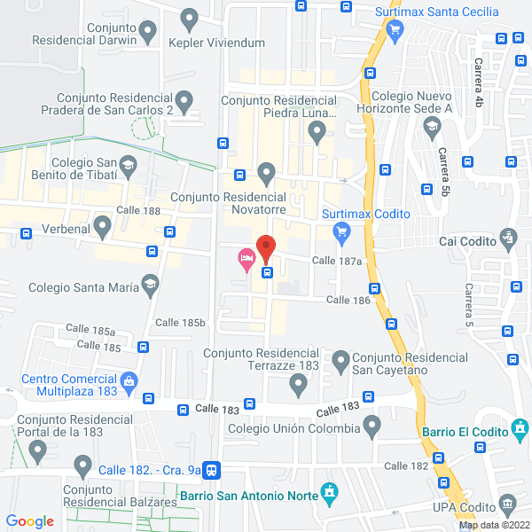 Map of Servicio Y Mantenimiento Gas Natural