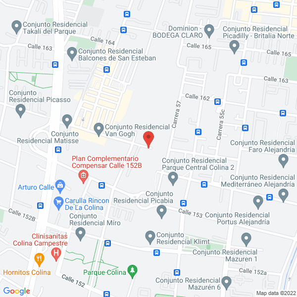 Map of Canes Y Bacanes