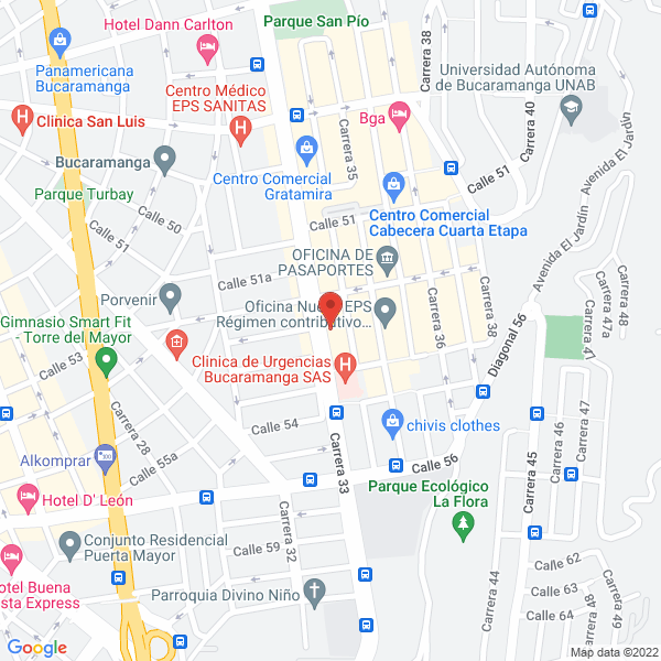 Map of Praga Estetic Forever - Quiero Clientes