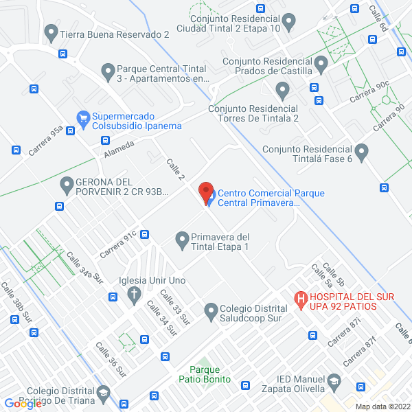 Map of Sala De Belleza Goa