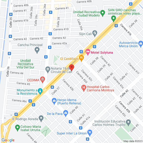Map of The Apple Night Entertaiment - Quiero Clientes