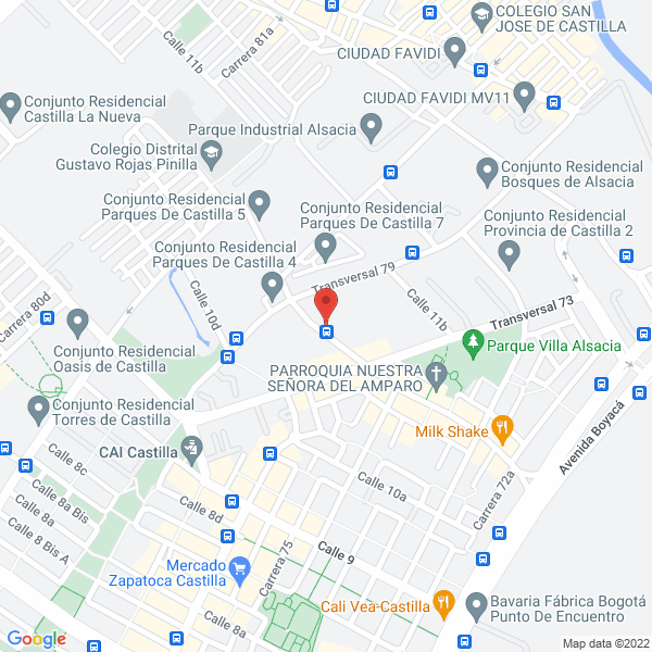 Map of San Nicolás Salud Visual