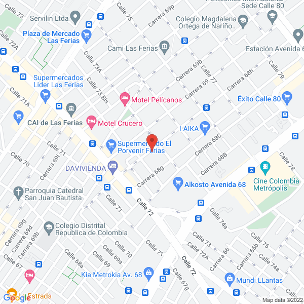 Map of Xelatem Ltda.