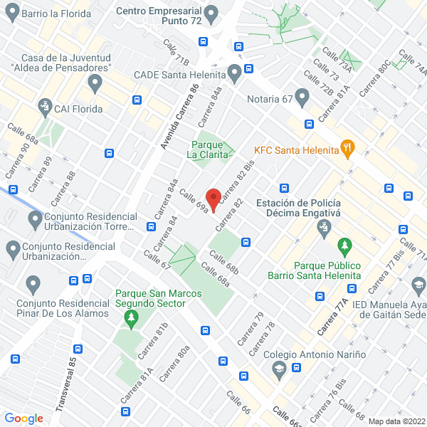 Map of Remodelaciones Y Acabados A&G Asociados