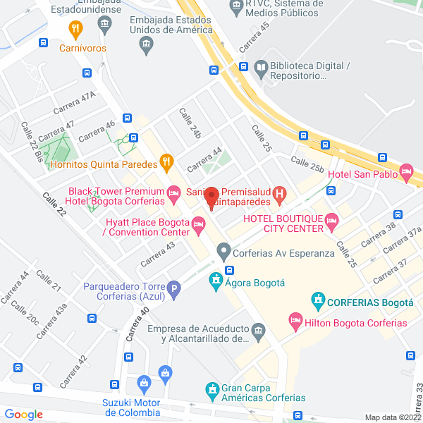 Map of Guiller Hernández
