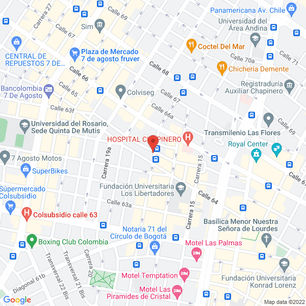 Map of Biomédica Care S.A.S.