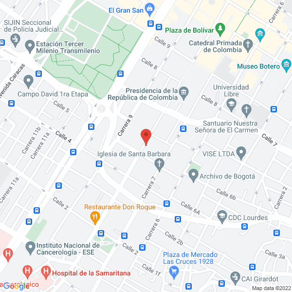Map of Aya Gavilán Jenny Mylena