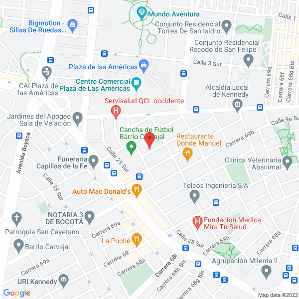 Map of Flexiplast Tbt Ltda. - Quiero Clientes