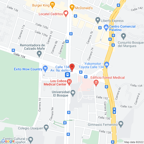 Map of Tobares CIA. S.A.S.