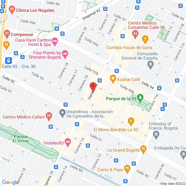Map of W Joyeros
