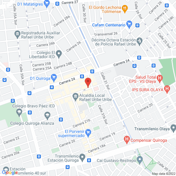 Map of Proyectos Y Diseños Rey De Reyes