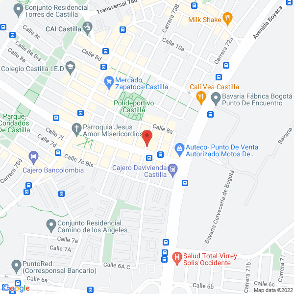 Map of El Carmen Petroservices S A S