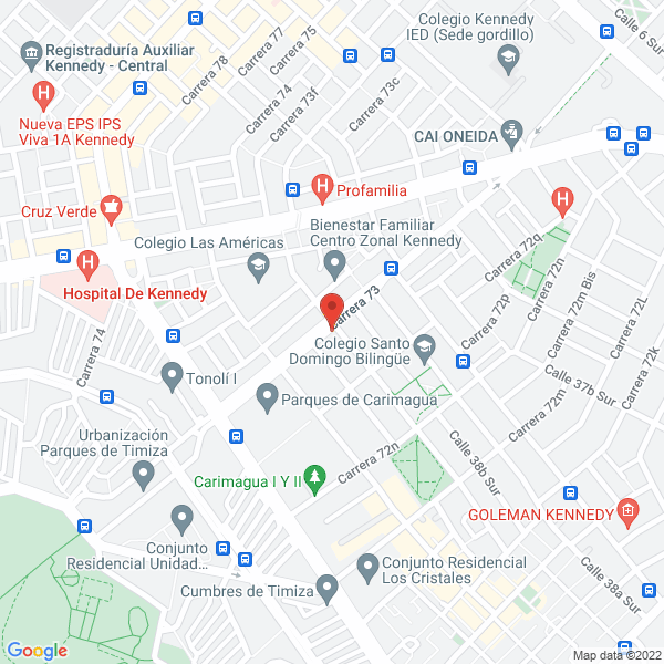 Map of Rodríguez Sierra Mauricio