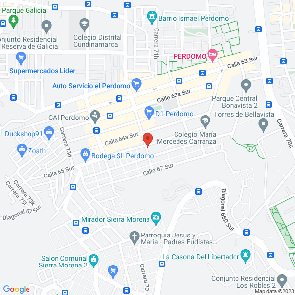 Map of Hernández Valbuena Evaristo