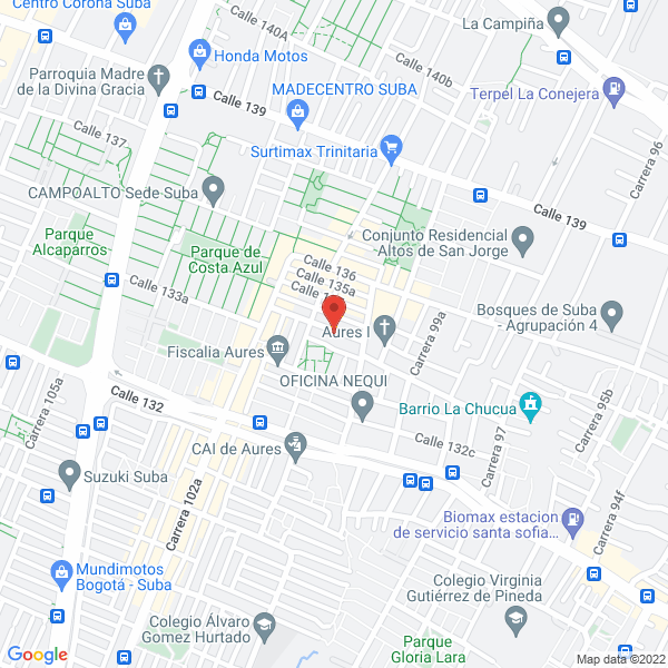 Map of Construcciones Luis Hernández