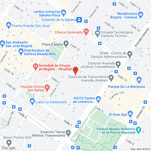 Map of Almacén Carlos E. Bayona