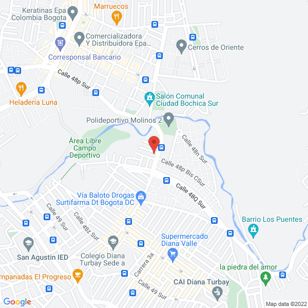 Map of Montajes Y Mantenimiento Gta