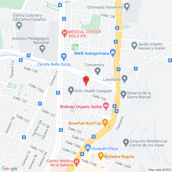 Map of Angarita Nieto Yazmin Liliana