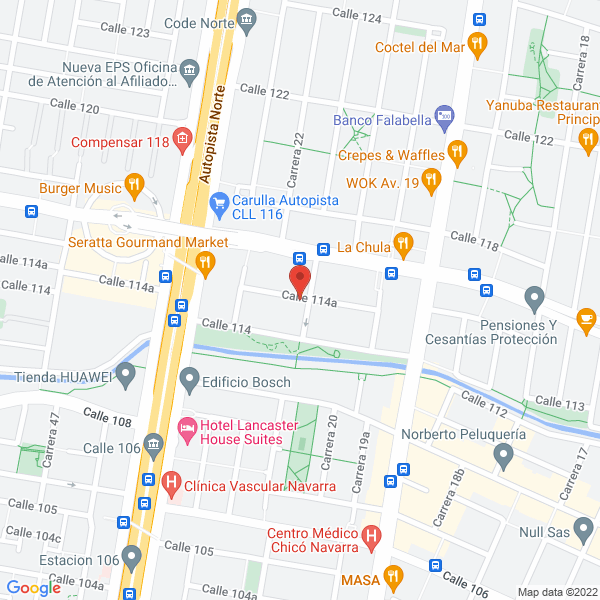 Map of Spa Fitness Center
