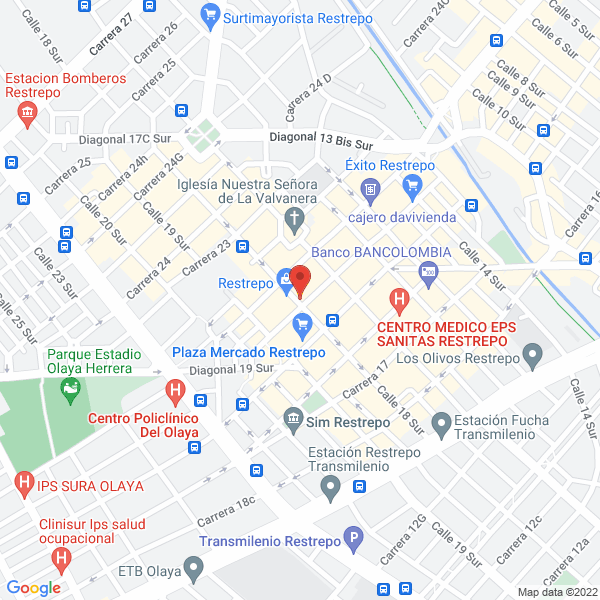 Map of Spa Formas Y Figuras