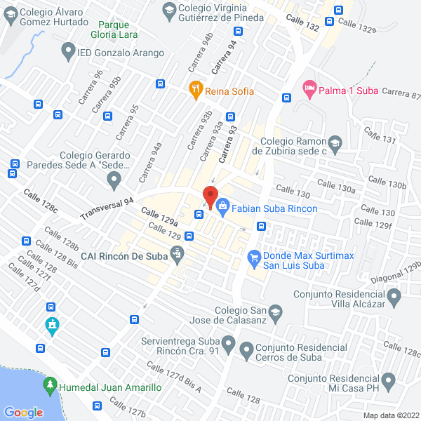 Map of Suba Celular