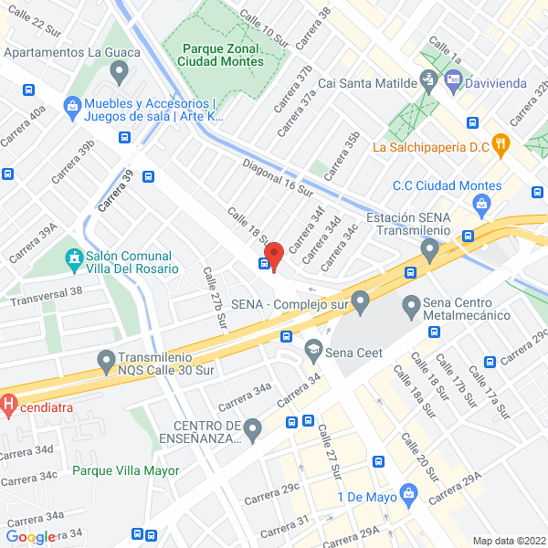 Map of Suministros & Dotaciones