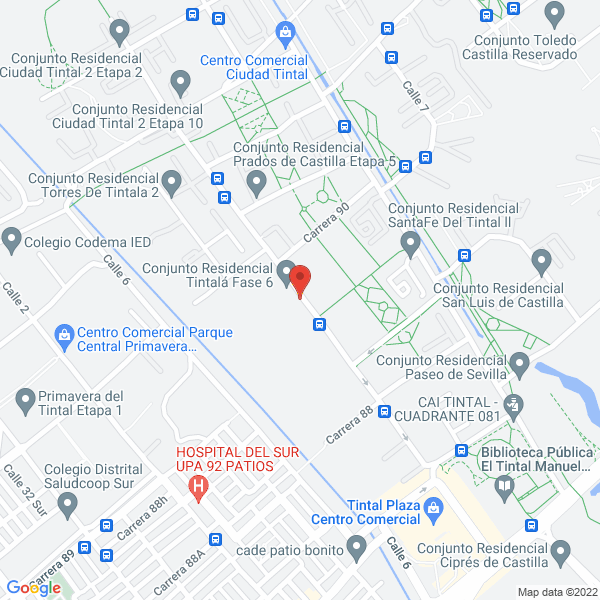 Map of Suministros 3M Ltda.