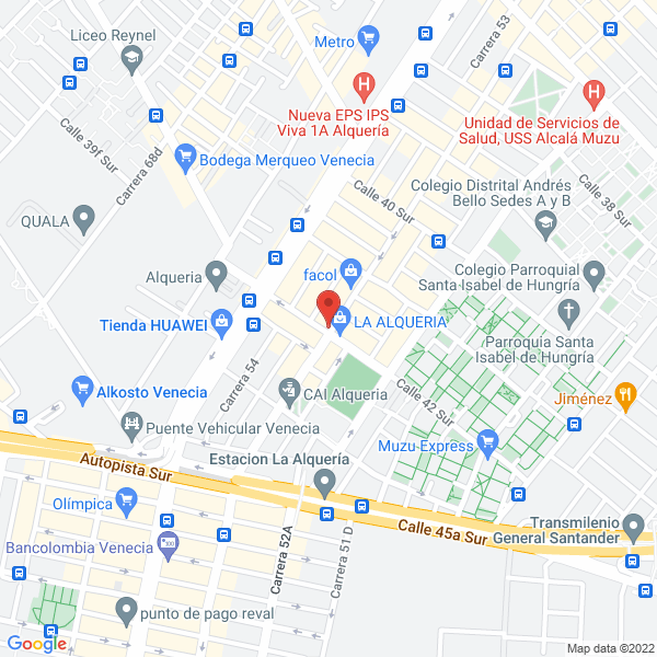 Map of Surti Hilazas Miguel
