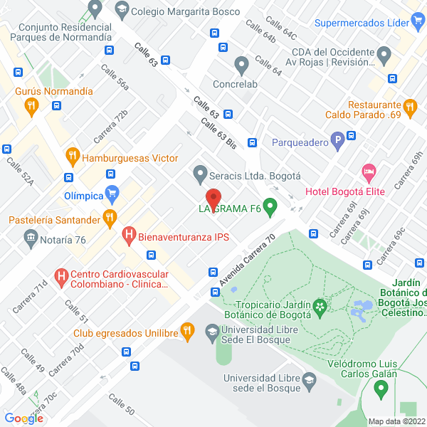 Map of Surtidatos S.A.