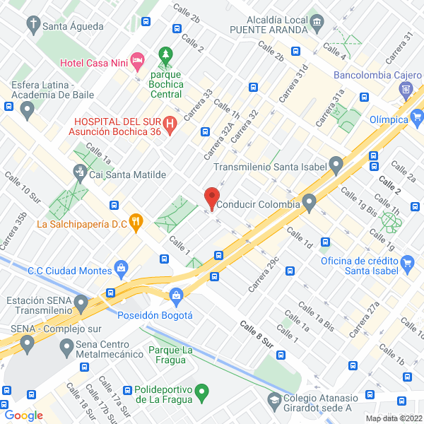 Map of Variedades Mafis