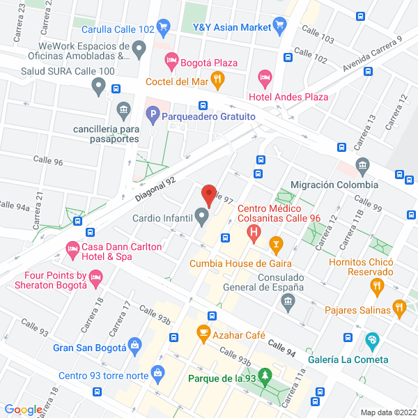 Map of Xijma Ltda.