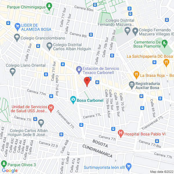 Map of Variedades Imelda