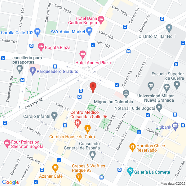 Map of Variedades La 99