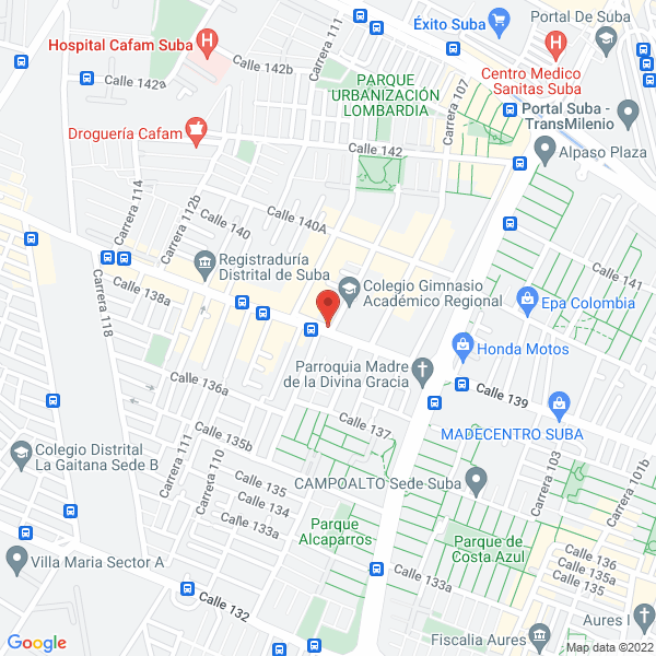Map of Veterinaria Boss Bony