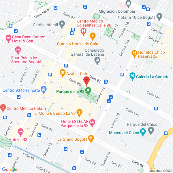 Map of Victoria Capital S.A.S.