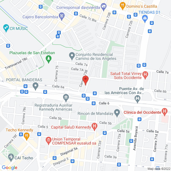 Map of Vitaldentplus Ips S.A.S