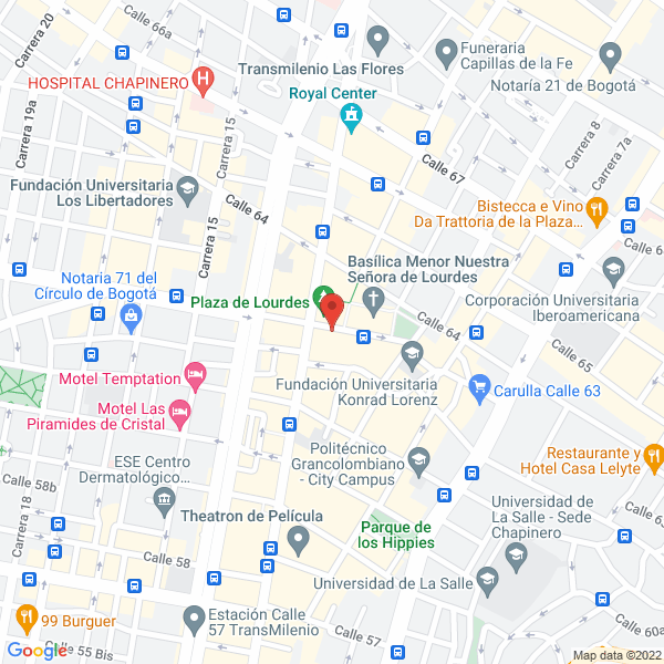 Map of Grupo Empresarial Alianza Estratégica En Salud Ocupacional S.A.S.