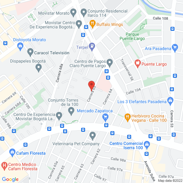 Map of Héctor Hernández Lozano E.U.