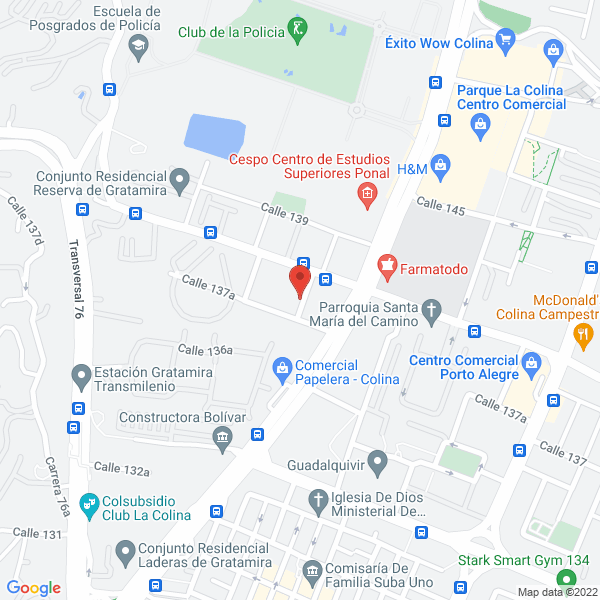 Map of Juliana Leal Niño