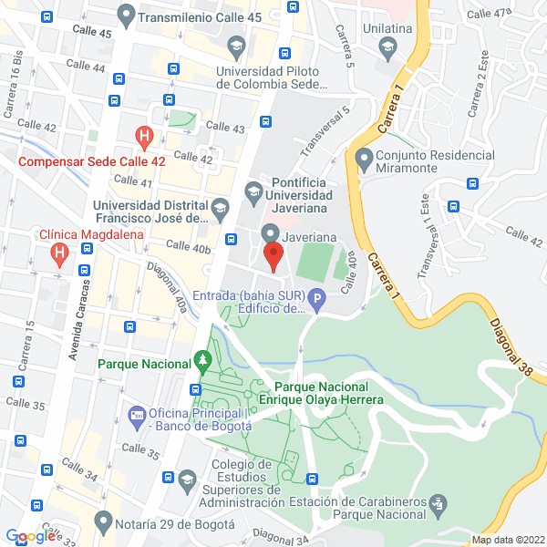 Map of Empresa De Proyectistas Y Constructores Sas